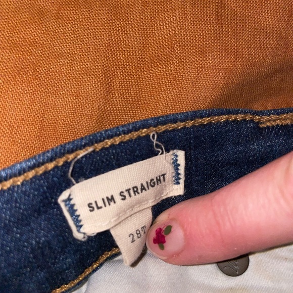 Madewell Slim Straight Jeans - Picture 3 of 3
